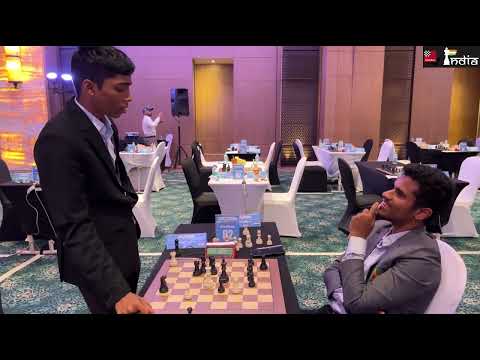 Grandmasters are never too tired to analyze their game | Praggnanandhaa vs Karthikeyan | Tamil Audio