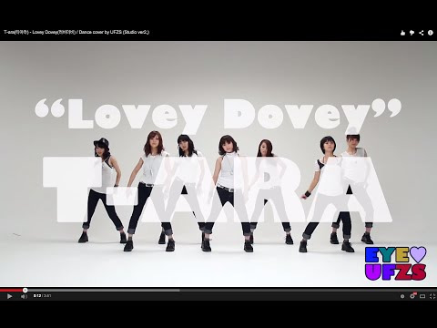 T-ara(티아라) - Lovey Dovey(러비더비) / Dance cover by UFZS (Studio ver2,)