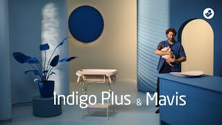 MC INDIGO PLUS BATHTUB + NEWBORN INSERT MUTED TERRA