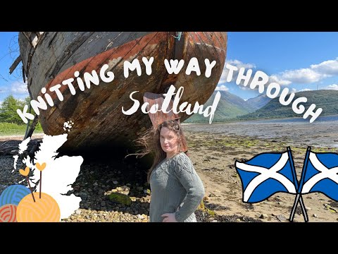Knitting Podcast 08: Scotland Yarn Extravaganza (huge yarn haul), Sommer Ella Sweater
