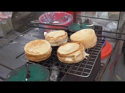 Vietnam Street Food – COCONUT Coin CAKE on Hot Steel - Street Food in Vietnam