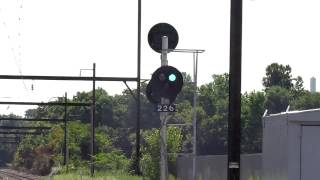 preview picture of video 'SEPTA Norristown Line Signal 226 Progression'