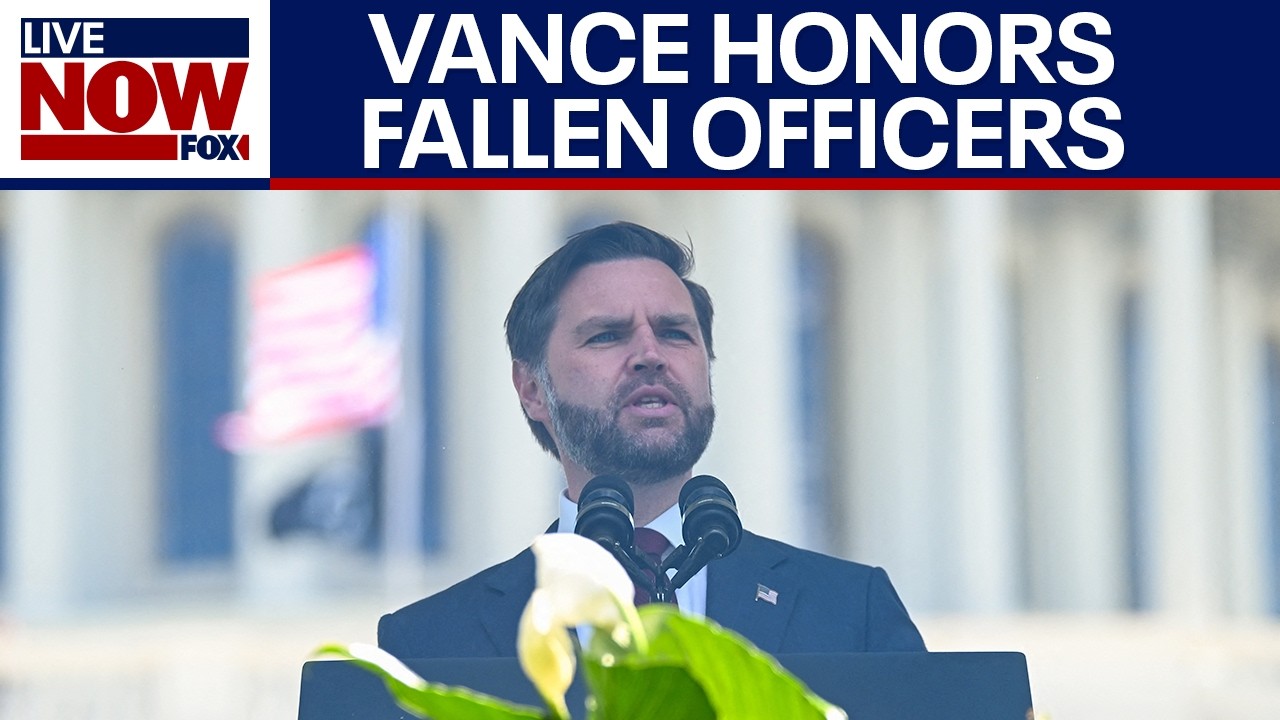 VP Vance speaks at National Peace Officers' Memorial Service