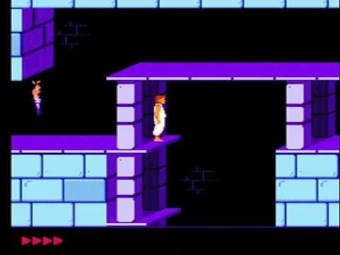 prince of persia nes codes