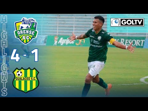 Resumen | Orense 4 - Gualaceo 1 | Fecha # 10