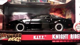 K.I.T.T. Knight Rider 2019 Jada Hollywod Rides Diecast Car Toy Review - The No Swear Gamer