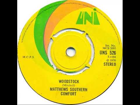 UK New Entry 1970 (176) Matthews Southern Comfort - Woodstock