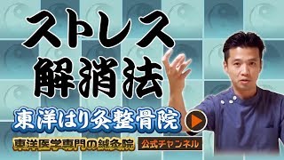 「合理的なストレス解消法とは？」東洋医学専門 町田の鍼灸院