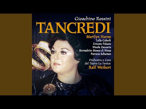 Tancredi, Act I Scene 5: D'Amenaide ecco il soggiorno (Tancredi, Roggiero, Argirio, Amenaide)