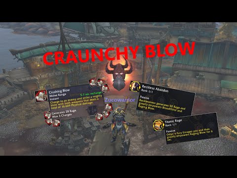 CRAUNCHY BLOW! | Fury Warrior ST Raid Build For Dragonflight!