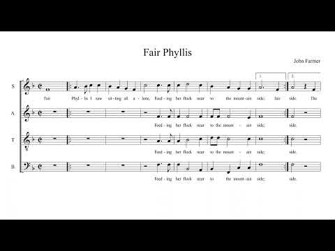 Fair Phyllis - Tenor