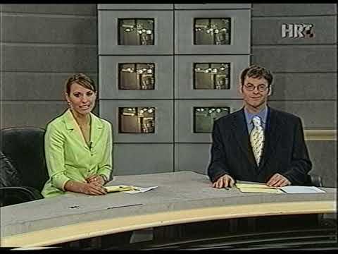 HRT 1 | Reklame, identi, vijesti, sport, vremenska prognoza, burzovno izvješće | 10.6.2000.