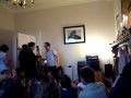 Jane Siberry entrance/introduction to her salon in Dun Laoghaire Ireland