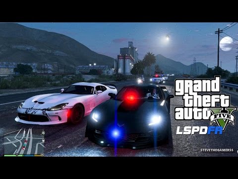 GTA 5 - LSPDFR - EPiSODE 81 - LET'S BE COPS - HIGHWAY PATROL (GTA 5 PC POLICE MODS) C7 Zo6s