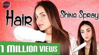 Homemade Instant Hair Shine Spray | Best Hair Straightener For Dry & Soft 2018 Babyliss Pro Tutorial