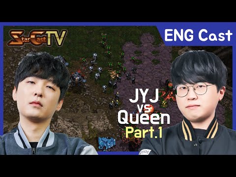 [ENG] JYJ vs Queen on Neo Sylphid (TvZ) N.302 - Starcraft Remastered (StarCastTV English)