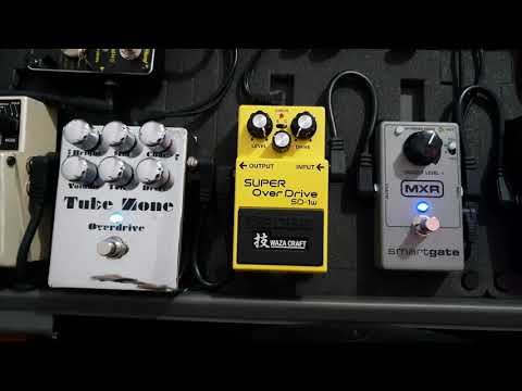 MI Audio Tube Zone + Boss SD1 Waza Craft demo (2019)