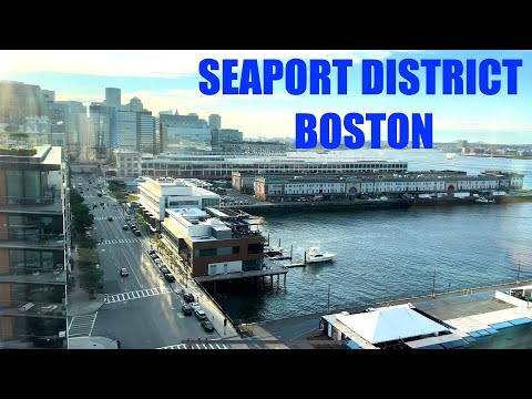 Exploring BOSTON SEAPORT DISTRICT + HOTEL TOUR (HYATT)