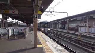preview picture of video '福知山駅　山陰本線普通城崎温泉行　223系2両　発車'