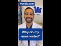 What Is Causing My Eyes to Water? An ENT Explains! #shorts