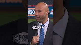 Derek Jeter on Dave Roberts being a players manager ⚾️ #dodgers  #baseball #worldseries #yankees