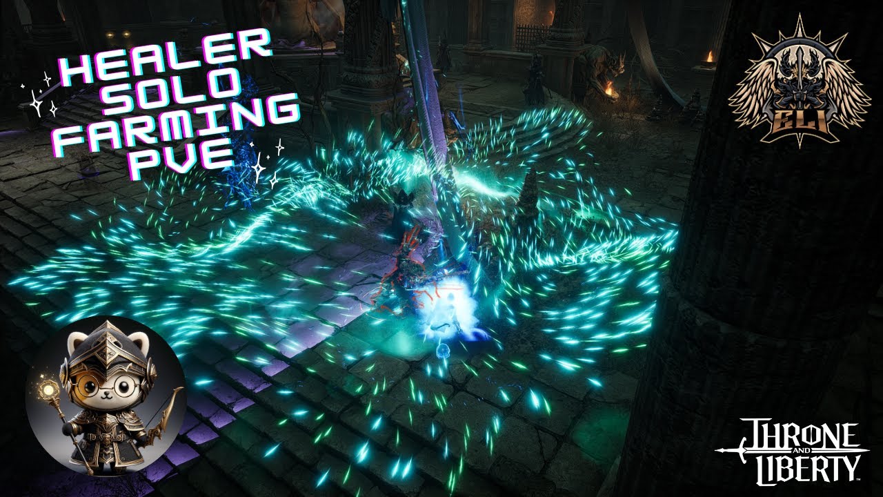 Healer Solo Farming Guide and Curse Explosion Combo | Throne and Liberty
