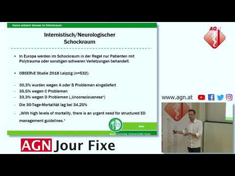 Koma unklarer Genese – intubiert, beatmet im Schockraum !? - Gabriel Honnef