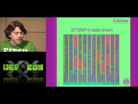 DEF CON 20 Hacking Conference Presentation By Chris Tarnovsky   Attacking TPM Part 2 A Look at the S