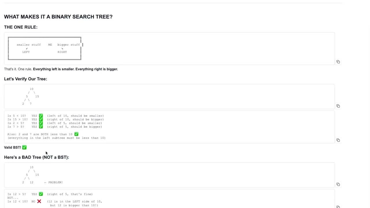 Binary Search Trees Explained for Absolute Beginners | No Code Experience Needed