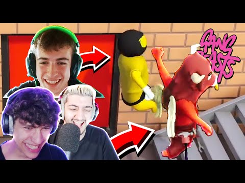 PROVA A NON RIDERE SU GANG BEASTS! (CON IL TRIO)