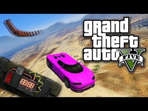 GDE SU MI STIKI BOMBE I NAJDUZI WALLRIDE ?! Grand Theft Auto V - Lude Trke w/Cale