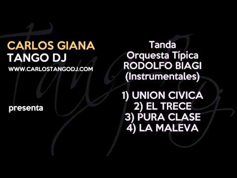 Tanda Orquesta RODOLFO BIAGI - Instrumentales - PURA CLASE