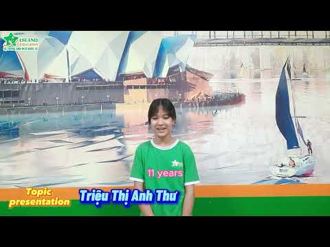 Apresentação do tópico Educação na Ilha Anh Thư