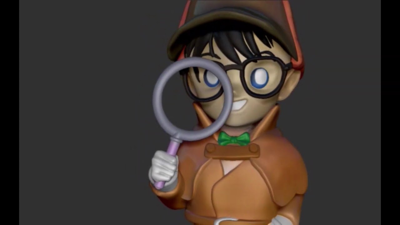 Detective conan 3D Print Model