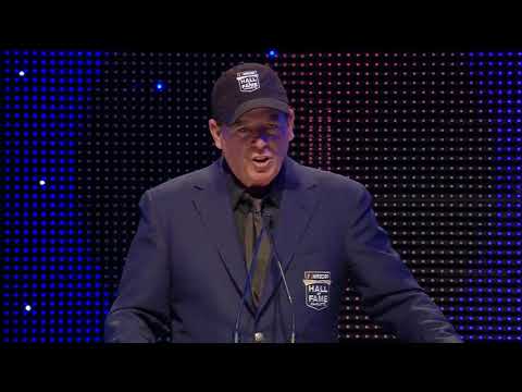 Legendary Truck driver Ron Hornaday Hall of Fame speech