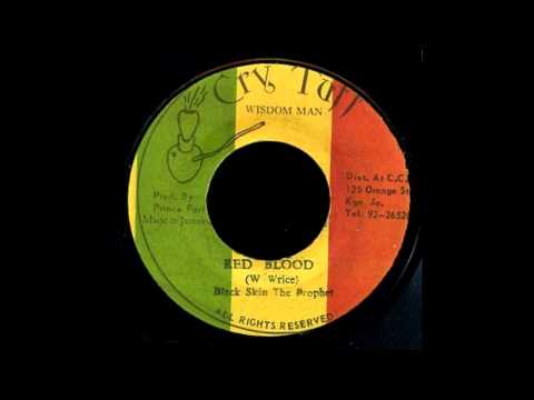 7'' Black Skin The Prophet  - Red Blood & Dub
