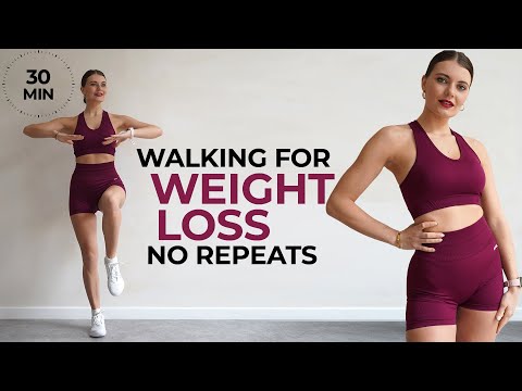 30 MIN METABOLIC WALKING EXERCISES FOR WEIGHT LOSS- No Jumping | Walk at Home