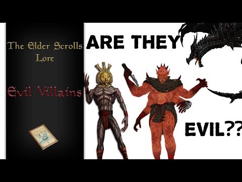 Are all Elder Scrolls villains Evil? - The Elder Scrolls Lore