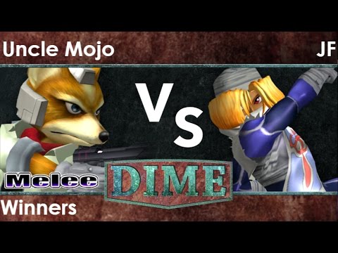 DIME 21 - SU | Uncle Mojo (Fox) vs JF (Sheik) Winners - Melee