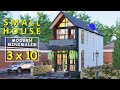 Desain Rumah 3x10 Meter | Small House | Modern Minimalis