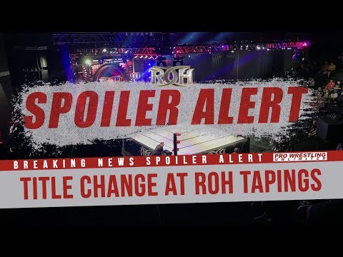 SPOILER: New ROH World Six-Man Tag Team Champions Crowned During The Ring Of Honor TV Tapings
