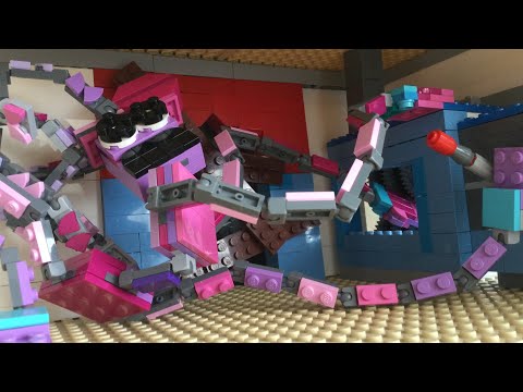 Mommy long legs in the grinder stop motion Poppy PlayTime