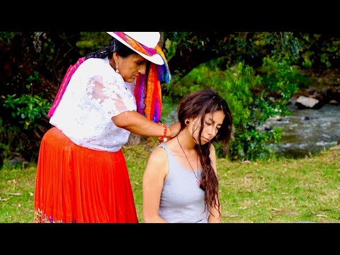 Relaxing ASMR massage & limpia espiritual (healing aura cleansing ritual) with Doña Rosa