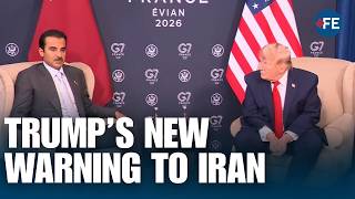 Trump Meets Qatar Amir in France: Iran Deal, Israel, Ukraine War and Middle East Security