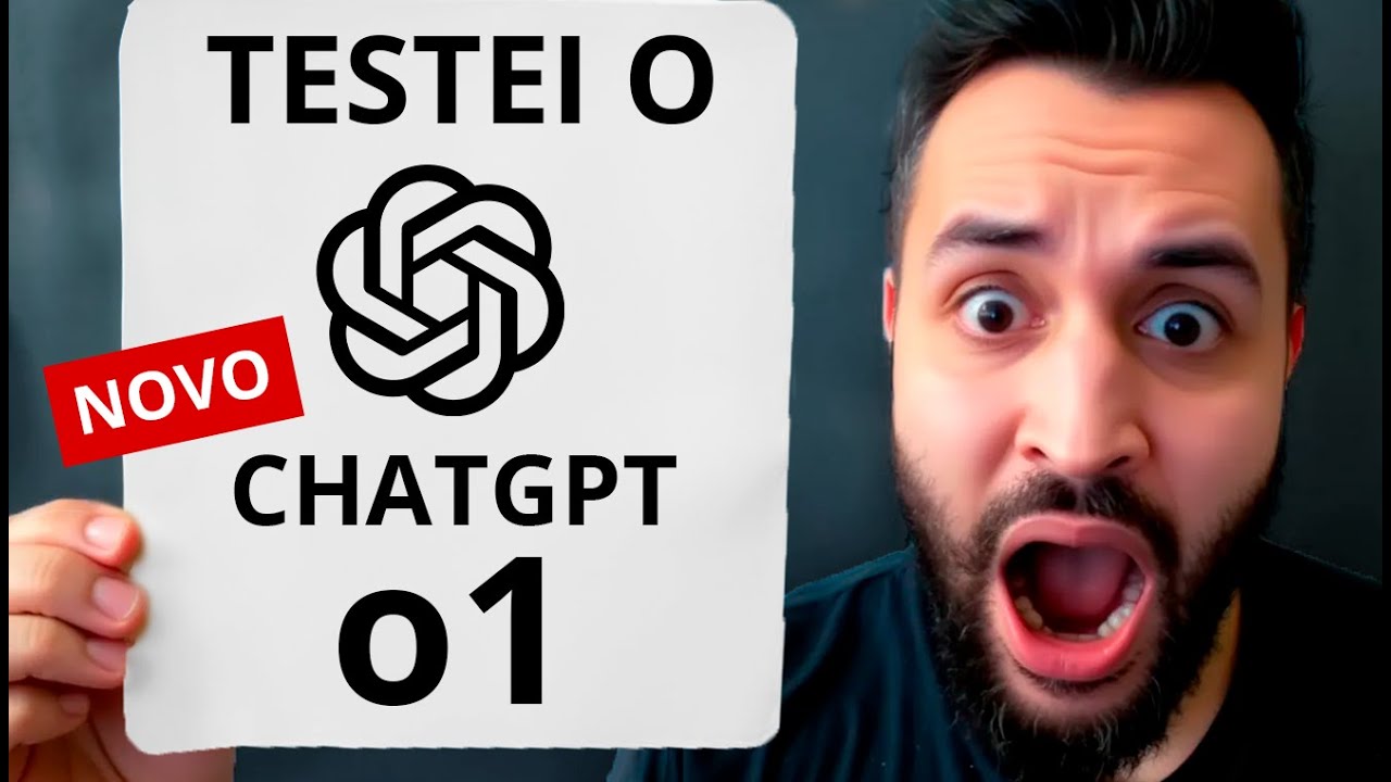 TESTEI O NOVO CHATGPT o1! O novo raciocínio STRAWBERRY do modelo OpenAI o1 é BIZARRO!