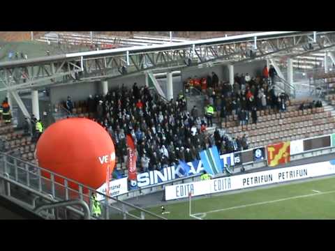 Sinikaarti ottelussa Tampere United-Turun Inter Suomen Cup finaali 2009