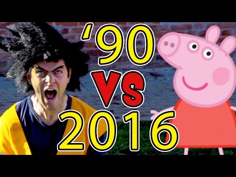 ANNI 90 VS 2016 - Le Differenze - iPantellas
