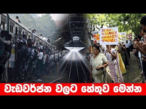 Here is the reason for the strikes | www.citizen.lk | 2019 10 08