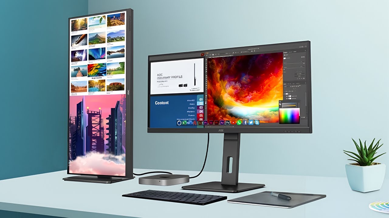 Best Vertical Monitors 2025 – Top Picks for Coding, Productivity & Design