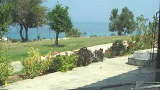 preview picture of video 'Halkidiki Vacation Home View And Drive Down to Road'